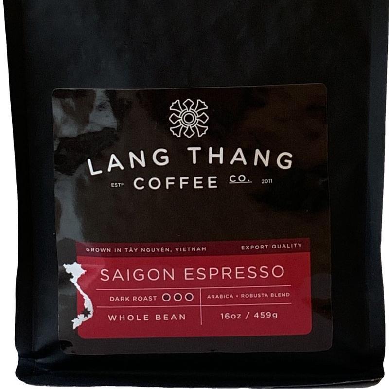 Saigon Espresso (Whole Bean 16oz) – Lang Thang Coffee