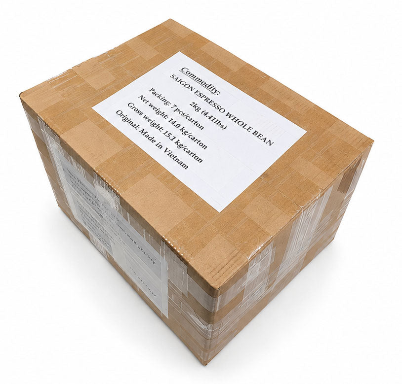 Saigon Espresso (7 x 2kg/4.41lb) Case